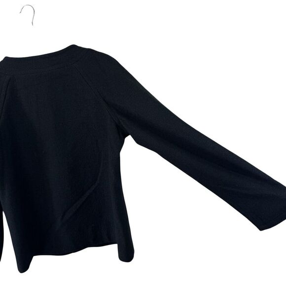 Pendleton Medium Merino Wool Button Jacket Black Wool Classic Lined Womens - Picture 10 of 10